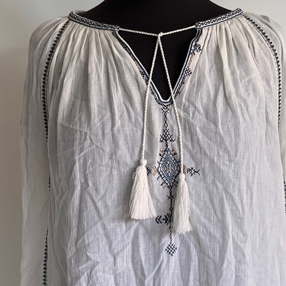 Isabel Marant (Isalebl ètoile) Boho Long Sleeve Top 
Size AU S - Picture 2 of 10